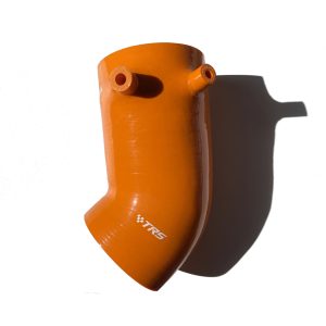 trs silicone intake inlet hose for audi rs4 b7 4.2 v8 4 layer 6mm orange