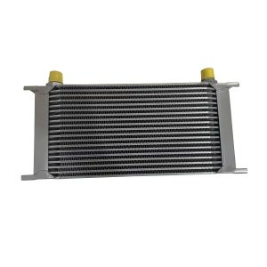 universal mocal style engine oil cooler 19 rows 248mm an8 an10 inlet outlet