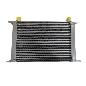 universal mocal style engine oil cooler 25 row 248mm an8 an10 inlet outlet