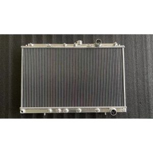 r009 aluminum radiator for mitsubishi lancer evo 1 2 3 evo i ii iii 1992 1995 mt