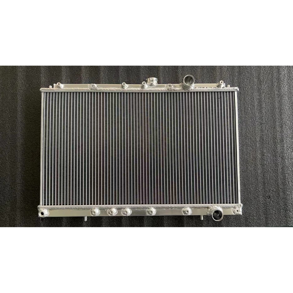 r009 aluminum radiator for mitsubishi lancer evo 1 2 3 evo i ii iii 1992 1995 mt