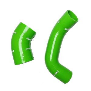 trs new silicone airbox intake hoses for ford focus rs mk2 green