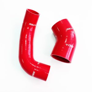 trs new silicone airbox intake hoses for ford focus rs mk2 red