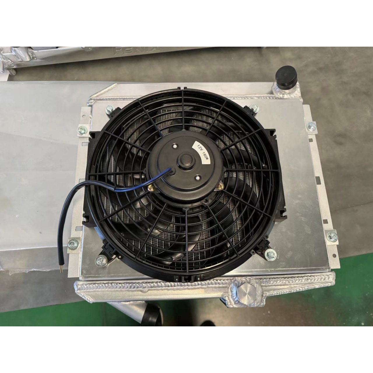 Aluminum radiator RENAULT 5 GT SUPER 5/R5 9/11 GT TURBO AT 1985-1991 - Image 2